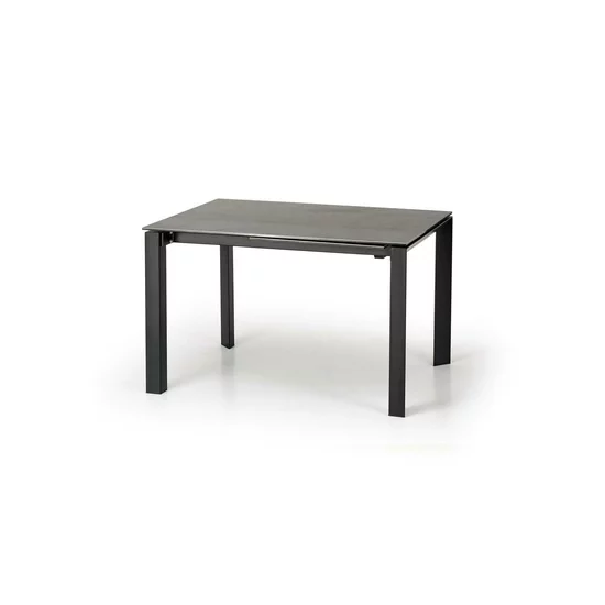 Masă Horizon extensibilă, blat ceramic, structură din oțel, 120-180x85x76 cm, humo/negru picture - 2