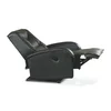 Fotoliu Jeff culisant, design modern și funcție de relaxare, piele ecologică, 85x93(163)x101(83) cm, negru picture - 2