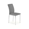 Scaun K137, tapițat cu burete și spătar ergonomic, material textil, 43x49x92 cm, gri picture - 1
