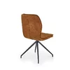 Scaun K237, șezut confortabil și spătar ergonomic, material textil, 45x63x101 cm, maro/negru picture - 2