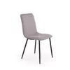 Scaun K251, design modern și șezut ergonomic, material textil, 42x39x88 cm, gri picture - 1