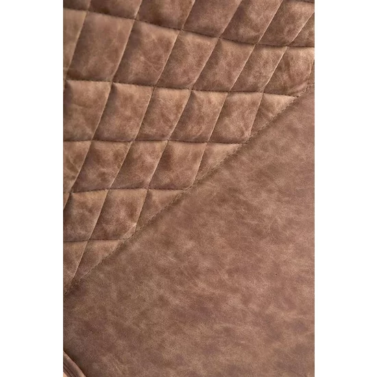 Scaun K265, tapițat premium și spătar confortabil, material textil, 43x58x94 cm, bej picture - 8