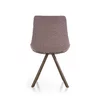 Scaun K290, design modern și spătar ergonomic, material textil, 56x59x86 cm, gri / bronz picture - 4