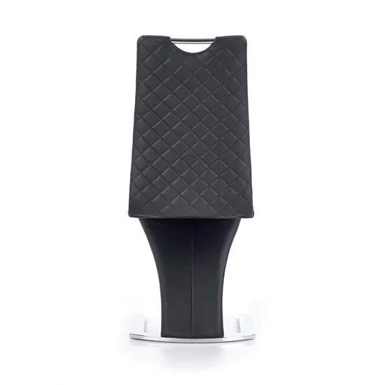 Scaun K291, design clasic și spătar înalt, material textil, 45x63x101 cm, negru picture - 5