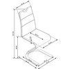 Scaun K291 Negru picture - 7