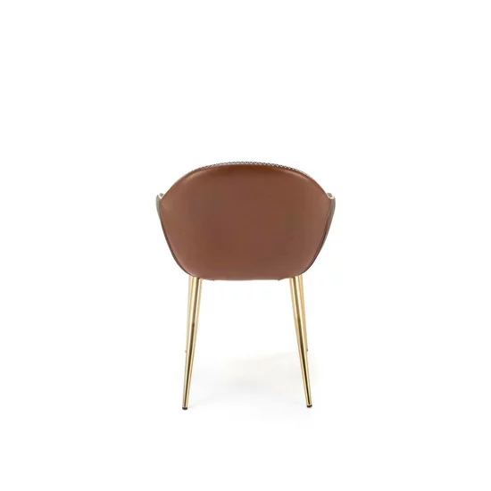 Scaun K304, șezut ergonomic și formă modernă, material textil, 62x59x81 cm, gri picture - 5