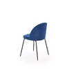 Scaun K314, stil minimalist și confort sporit, material textil, 49x50x80 cm, albastru picture - 4