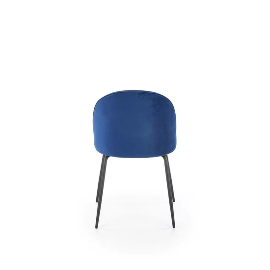 Scaun K314, stil minimalist și confort sporit, material textil, 49x50x80 cm, albastru picture - 5