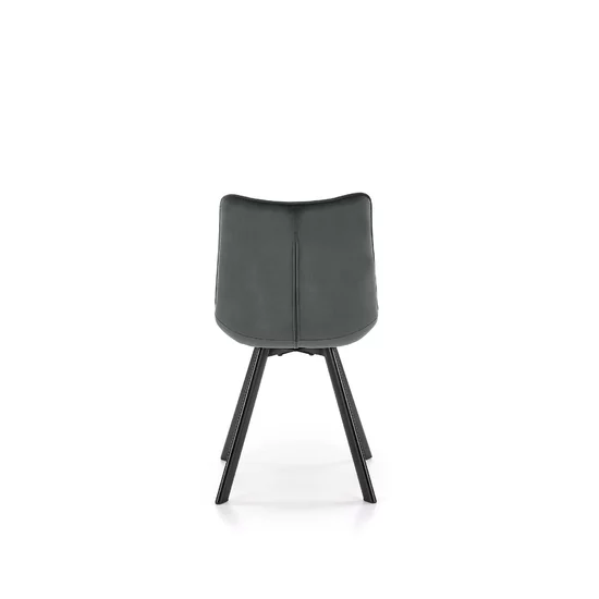 Scaun K332, spătar ergonomic și cadru rezistent, material textil, 46x61x84 cm, gri picture - 5