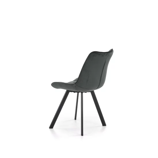 Scaun K332, spătar ergonomic și cadru rezistent, material textil, 46x61x84 cm, gri picture - 4
