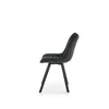 Scaun K332, spătar ergonomic și cadru rezistent, material textil, 46x61x84 cm, gri picture - 3