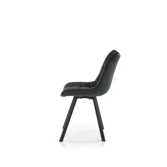 Scaun K332, spătar ergonomic și cadru rezistent, material textil, 46x61x84 cm, gri picture - 3