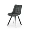 Scaun K332, spătar ergonomic și cadru rezistent, material textil, 46x61x84 cm, gri picture - 1