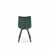 Scaun K332, design modern și șezut ergonomic, material textil, 46x61x84 cm, verde picture - 4