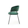 Scaun K426 tapițat, șezut confortabil, cadru metalic, 57x54x79 cm, gri picture - 3