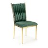 Scaun K436 tapițat, design modern, cadru rezistent, 48x55x94 cm, verde picture - 1