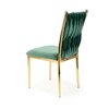 Scaun K436 tapițat, design modern, cadru rezistent, 48x55x94 cm, verde picture - 4