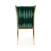 Scaun K436 tapițat, design modern, cadru rezistent, 48x55x94 cm, verde picture - 5