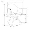 Scaun K498 Bej picture - 7