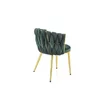 Scaun K517 tapițat, design modern, șezut confortabil, cadru rezistent, 57x60x79 cm, verde picture - 4