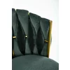 Scaun K517 tapițat, design modern, șezut confortabil, cadru rezistent, 57x60x79 cm, verde picture - 6