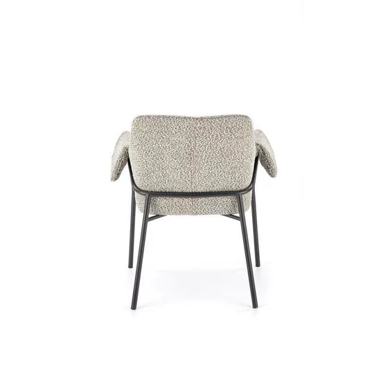 Scaun K522 tapițat, șezut confortabil, cadru rezistent, 68x62x83 cm, gri picture - 5