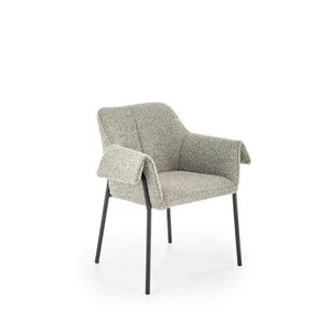 Scaun K522 tapițat, șezut confortabil, cadru rezistent, 68x62x83 cm, gri