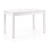 Masă Ksawery, design compact, MDF laminat, 120x68x76 cm, alb picture - 2