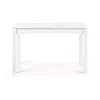 Masă Ksawery, design compact, MDF laminat, 120x68x76 cm, alb picture - 3