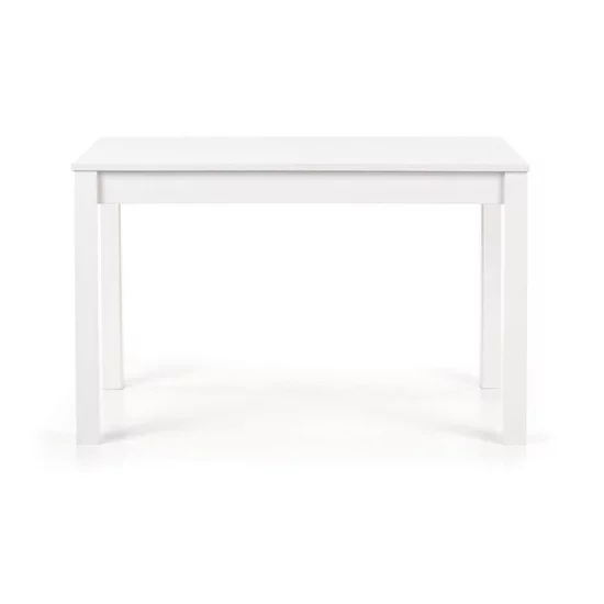 Masă Ksawery, design compact, MDF laminat, 120x68x76 cm, alb picture - 3