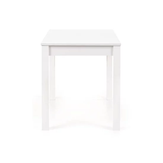 Masă Ksawery, design compact, MDF laminat, 120x68x76 cm, alb picture - 4