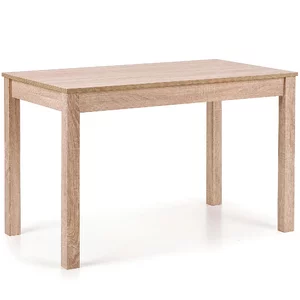 Masă Ksawery, blat rezistent, MDF laminat, 120x68x76 cm, Sonoma