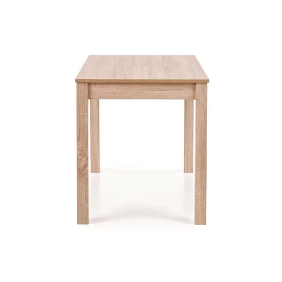 Masă Ksawery, blat rezistent, MDF laminat, 120x68x76 cm, Sonoma picture - 3
