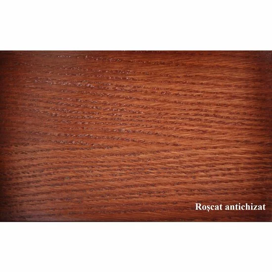 Ladă pentru lenjerie, cu capac rabatabil, din lemn, 96x44x84 cm, roșcat antichizat picture - 2