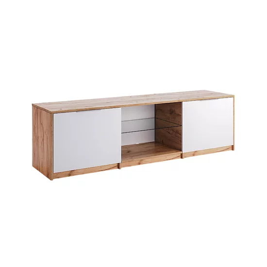 Living Asti, set modular, PAL, alb/stejar picture - 5