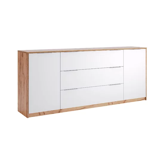 Living Asti, set modular, PAL, alb/stejar picture - 7