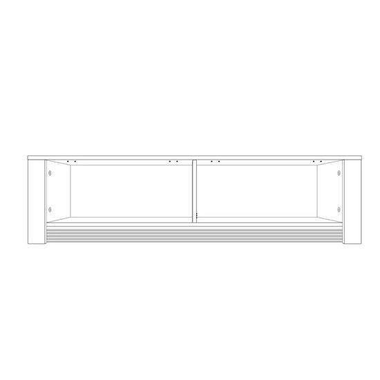 Living Bodena, set modular cu spații de depozitare și polițe, MDF înfoliat, 290x50x192 cm, Casmir picture - 11