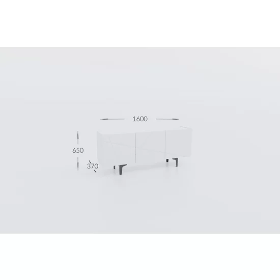 Living Fantasy, set modular living, dulapuri, vitrină și spații depozitare, structură PAL melaminat + MDF, 350x175x41.5 cm, personalizabil picture - 11