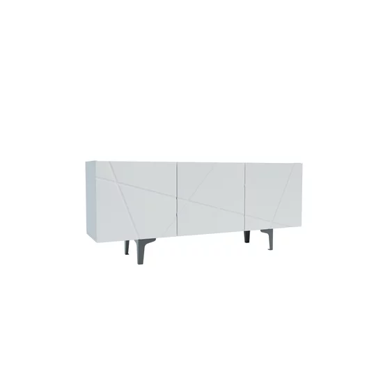 Living Fantasy, set modular living, dulapuri, vitrină și spații depozitare, structură PAL melaminat + MDF, 350x175x41.5 cm, personalizabil picture - 12