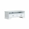 Living Idento 4, set complet mobilier clasic, vitrină, comodă TV și dulap, alb picture - 4