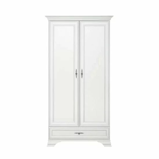 Living Idento 4, set complet mobilier clasic, vitrină(REG1W1S) , comodă TV(RTV2S) și dulap (SZF2D1S), alb picture - 2