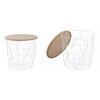 Masuta Cafea Mariffa 42x42x41 cm Stejar-Alb picture - 1