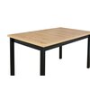 Masa Alba 2 M Fixa 140x80x78 cm Wotan/Negru picture - 1