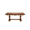 Masă Diana extensibilă, design clasic cu sculpturi manuale, lemn masiv și MDF, 200/278x100x80 cm, culoare personalizabilă picture - 2