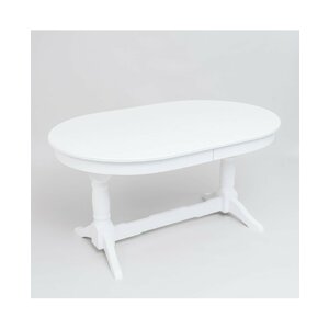 Masă Europa extensibilă, Din MDF Și PAL, Mecansim Extensibil 160-240x80x80 cm, Alb