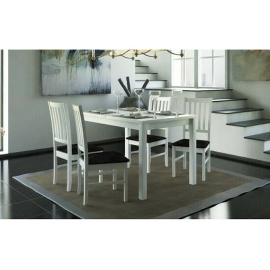 Masa Max 4 Extensibila 120-150x80x70 cm Alba picture - 1
