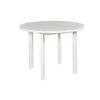 Masa Poli I Rotunda 100-130x100x76 cm Alba picture - 1
