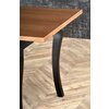 Masa Windsor 160-240x90x76 cm Stejar-Alb picture - 2