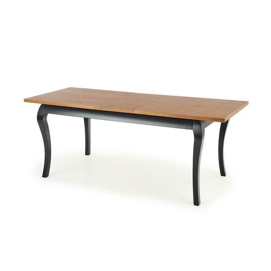 Masa Windsor 160-240x90x76 cm Stejar-Alb picture - 9