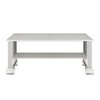 Masuta Cafea White 120x60x56 cm Frasin alb/ Pin Argintiu picture - 1